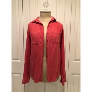 Distressed Red Button Down from BP